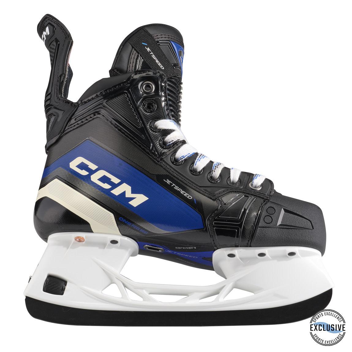 CCM Jetspeed XTRA SE Hockey Skates for Intermediate Players - High-Performance Ice Skates for Competitive Hockey Games & Training