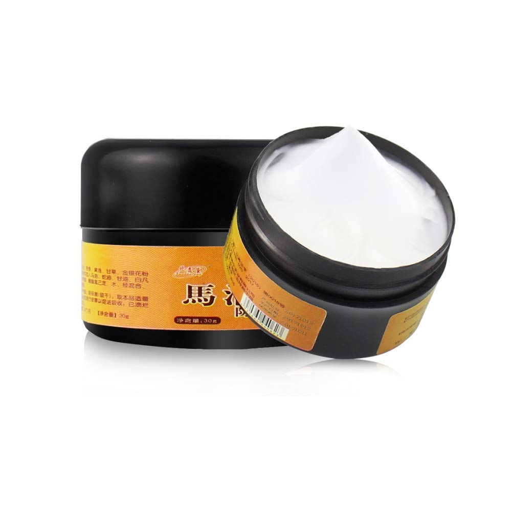 Horse Oil Foot Cream for Dry Cracked Heels - Intensive Moisturizing & Repairing Treatment for Rough, Peeling Skin - Anti-Chapping & Nourishing Foot Care (30g) - Perfect for Cracked Feet Relief & Daily Foot Hydration