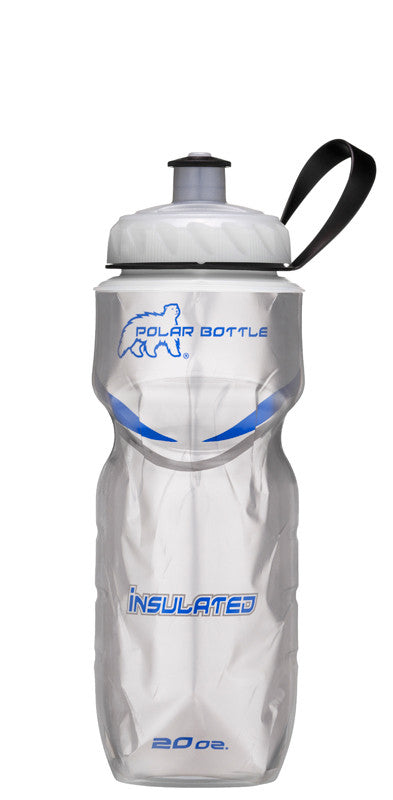 Polar Bottle Platinum 20oz (591mL) Insulated Water Bottle - Leak Proof, BPA Free, Keeps Drinks Cold for 24 Hours - Perfect for Gym, Hiking, Cycling & Outdoor Activities
