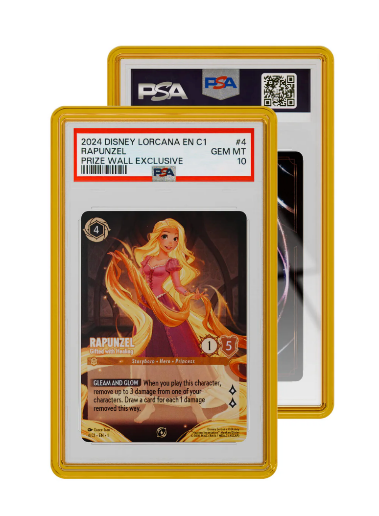 PSA Graded Card Protector - Amber Jewel Case for Collectible Trading Cards | Perfect for Display, Storage & Protection of Valuable Cards
