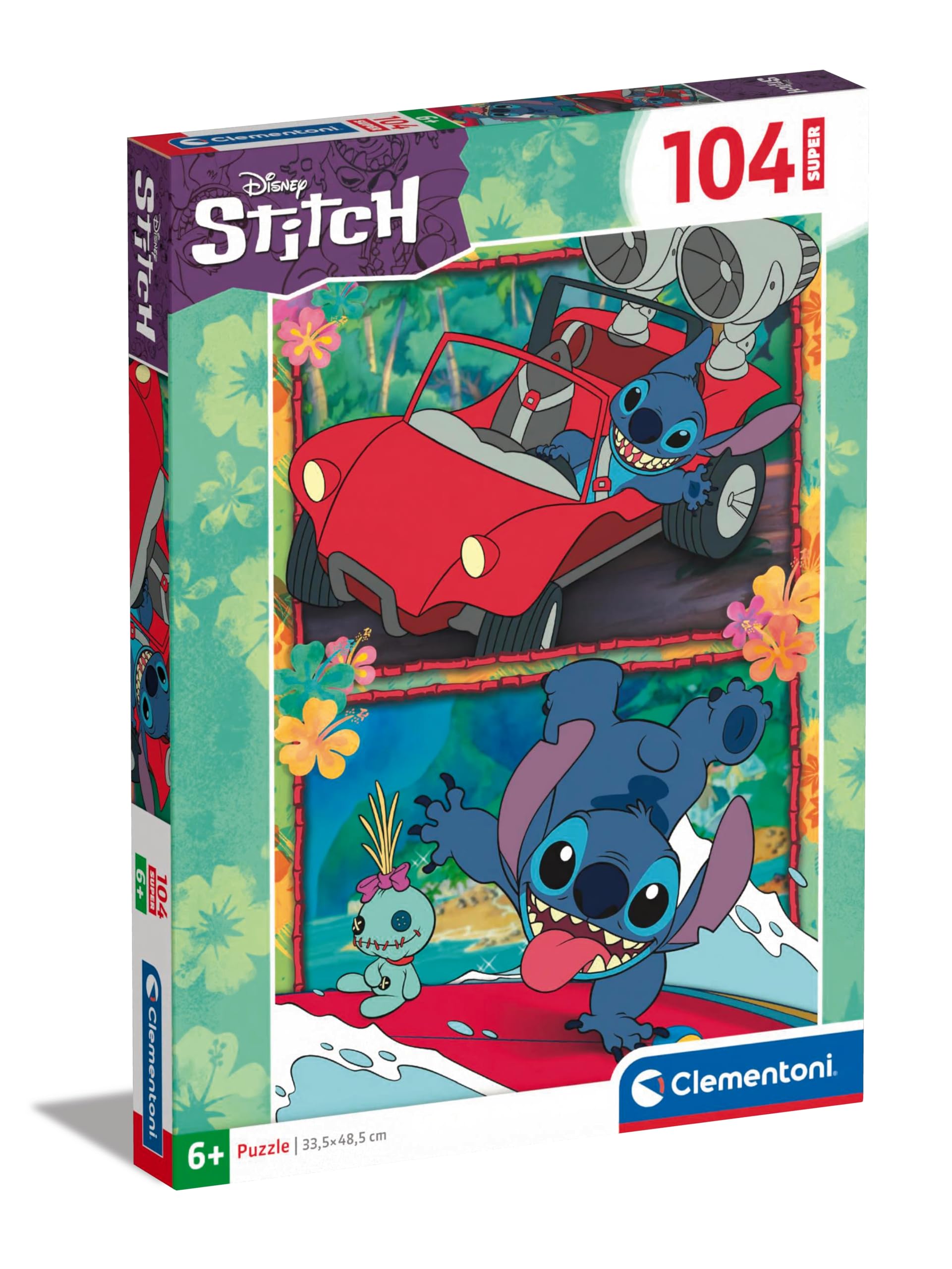 Disney Stitch Jigsaw Puzzle - 500 Piece Family Puzzle for Kids & Adults - Perfect for Gifts, Parties & Relaxation at Home