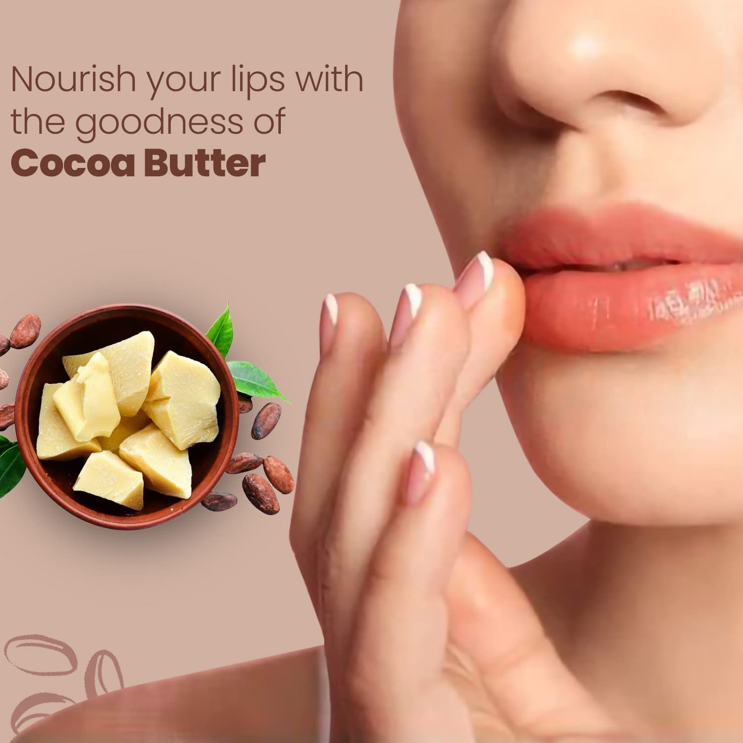 Himalaya Rich Cocoa Butter Lip Balm - 4.5g Ultra Moisturizing Lip Care for Dry, Chapped Lips - Perfect for Winter, Travel & Daily Hydration