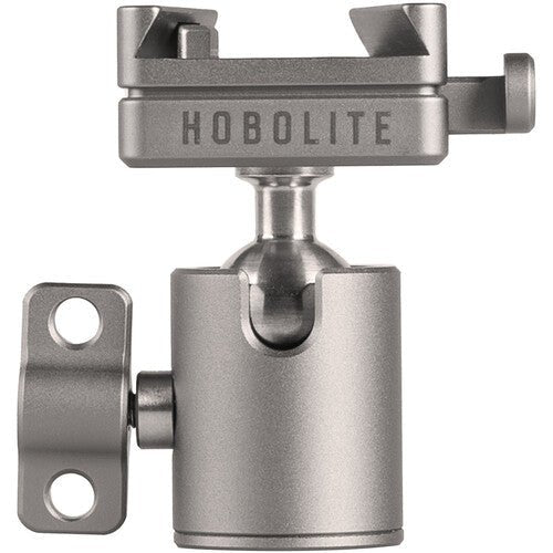 Hobolite Micro V Mount Ball Head Adapter - Compact & Lightweight Camera Mount for DSLR, Mirrorless & Video Cameras - Perfect for Vlogging, Photography & Filmmaking