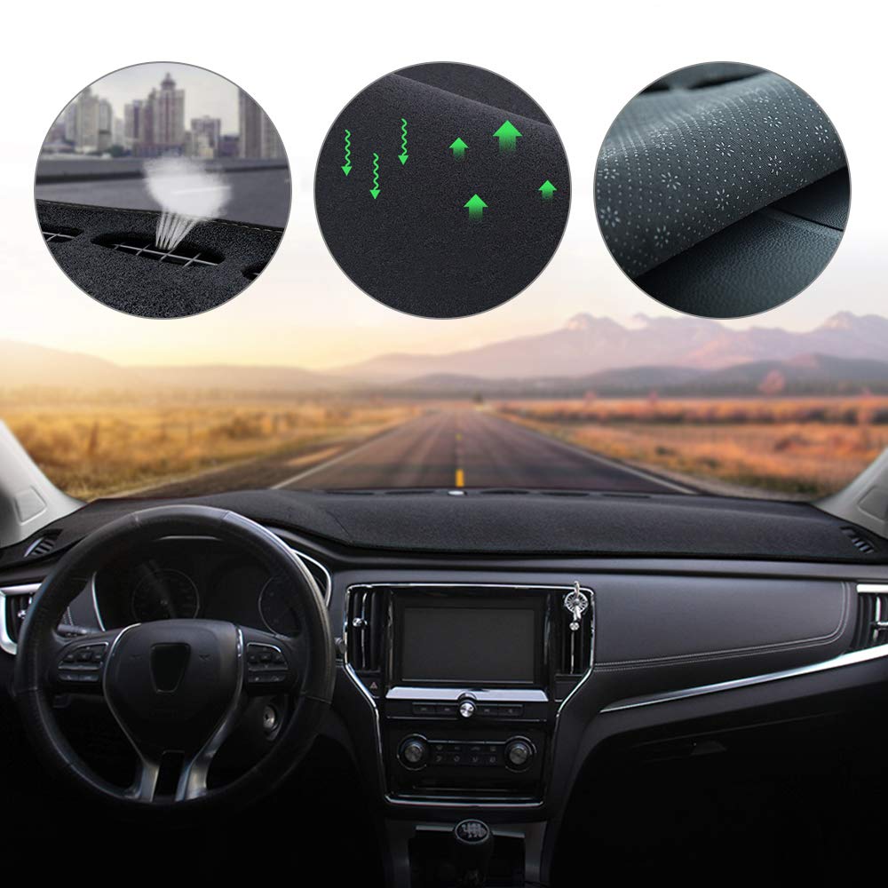 2019-2020 BMW 3 Series Car Dash Cover - Universal Fit Dashboard Sunshade Protector for Base/i/i xDrive Models | Heat & UV Protection | Perfect for Parking & Road Trips