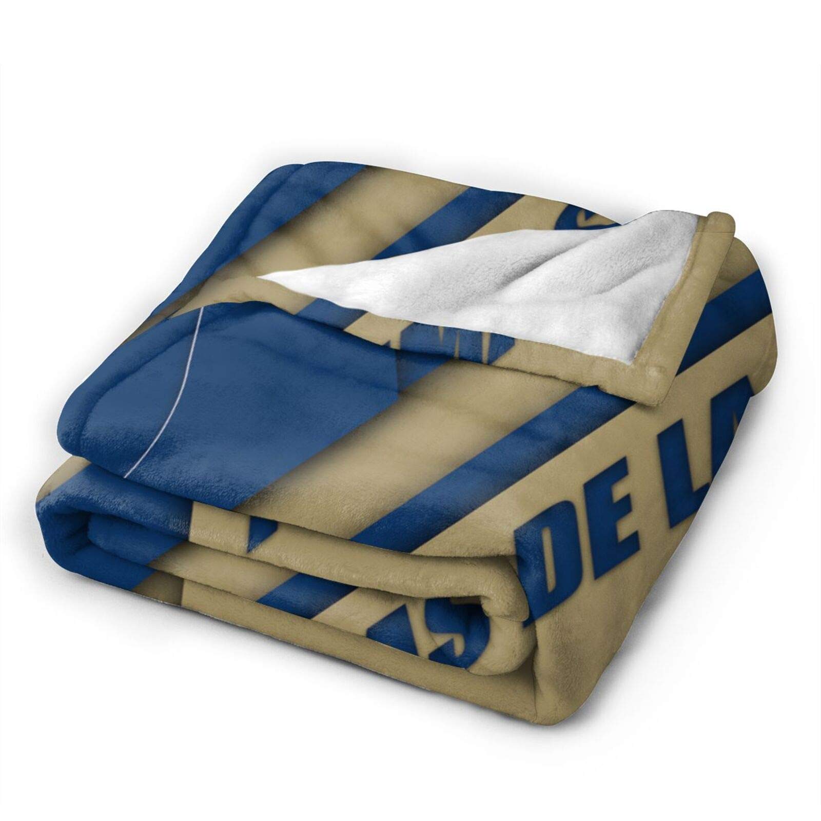Club Universidad Nacional Flannel Fleece Blanket - Ultra Soft Micro Fleece Throw Blanket for Bed, Couch & Travel - Cozy Blanket for Movies, Living Room & Outdoor Camping