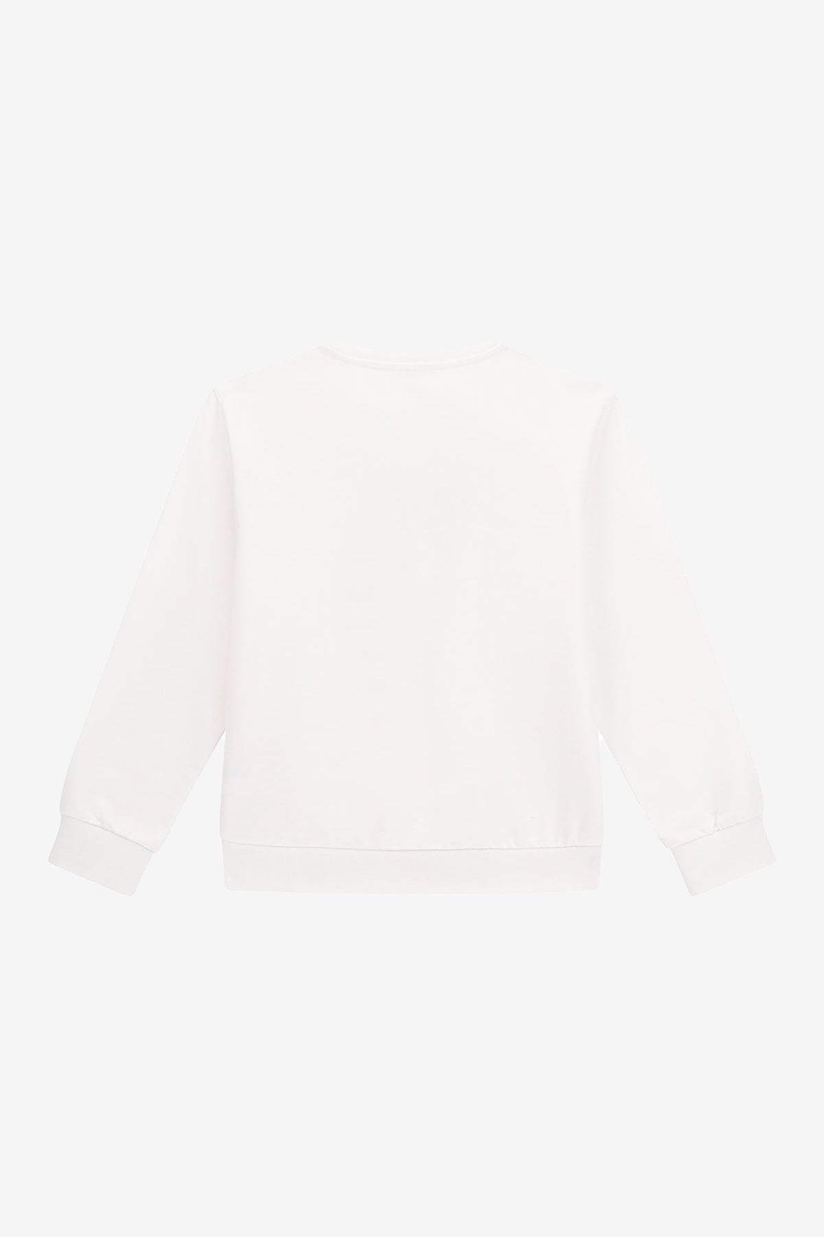 Sorrel White & Red Sequin Cherry Sweatshirt - Women's Fashion Holiday Party Top for Christmas & New Year Celebrations