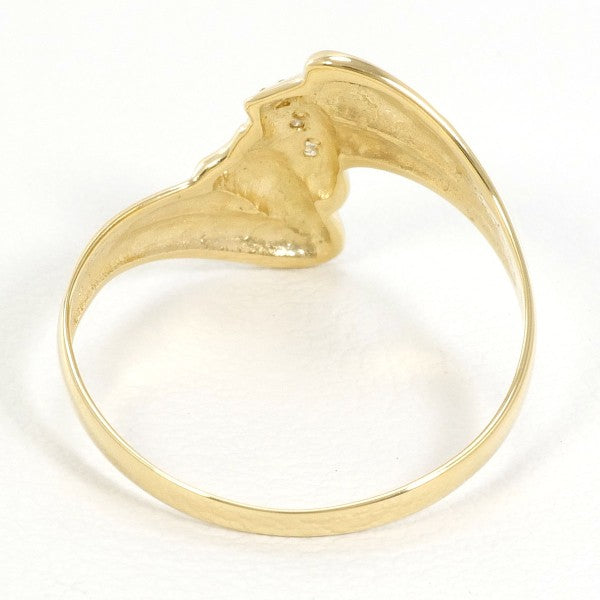 18K Yellow Gold Diamond Ring for Women - Elegant Solitaire Engagement & Wedding Band - Perfect for Proposals, Anniversaries, and Special Occasions