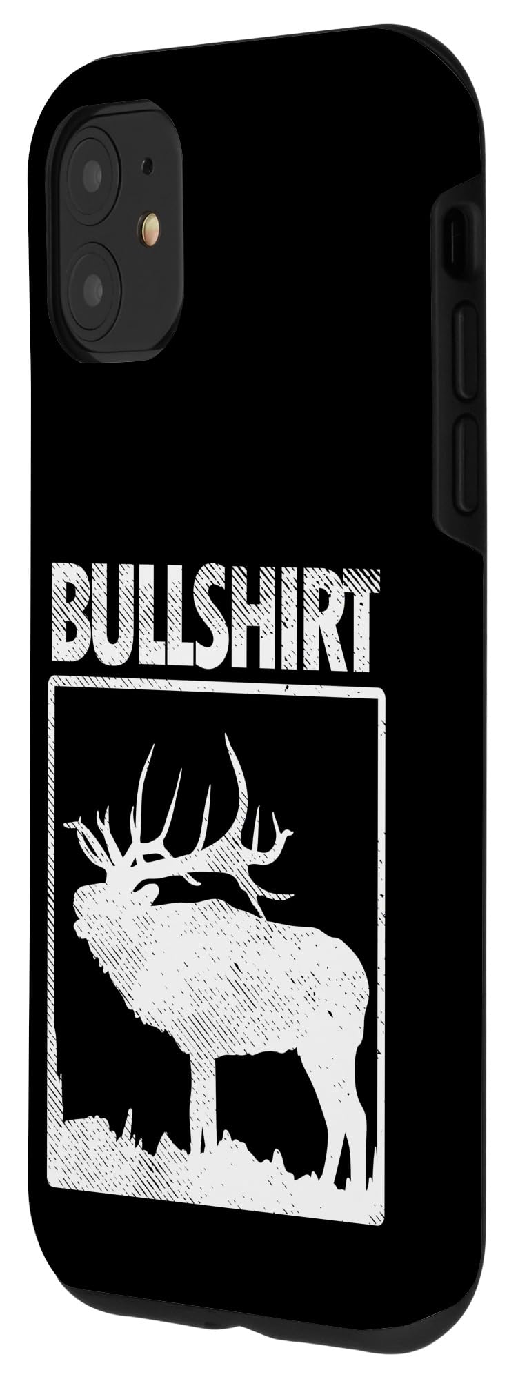 Funny Bull Elk Deer Buck Bow Hunting iPhone 11 Case - Perfect Gift for Hunters & Outdoor Enthusiasts - Durable Protective Cover for Daily Use, Hunting Trips & Outdoor Adventures