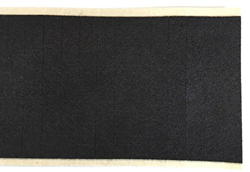 76-Pack Self-Adhesive Brown Felt Furniture Pads - Protect Floors from Scratches & Noise for Chairs, Tables & Cabinets