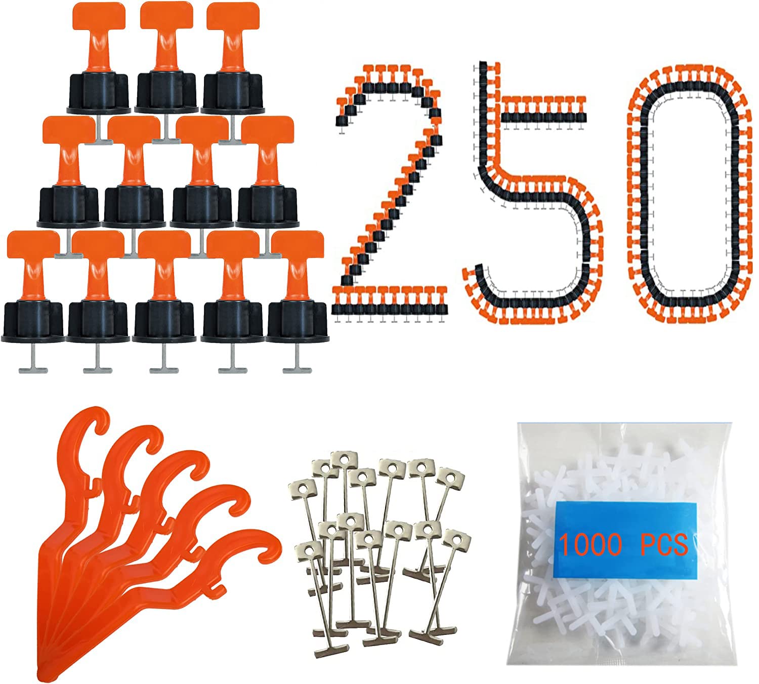 250pcs 1/16