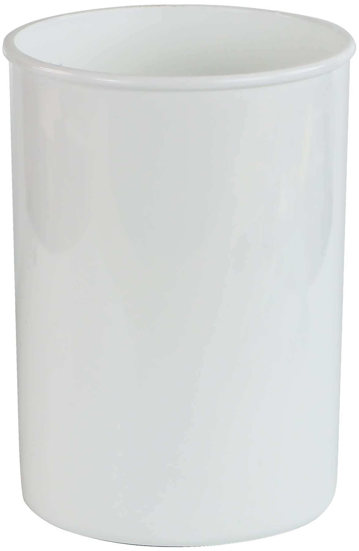 Reston Lloyd Calypso Basics White Utensil Holder - Kitchen Countertop Organizer for Spoons, Forks & Cooking Tools - Perfect for Home, Restaurant & Office Use