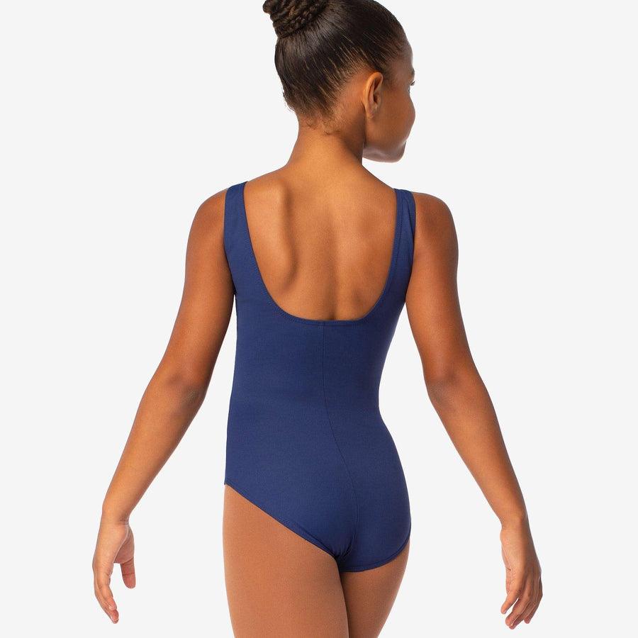 Editta Child Tank Empire Waist Leotard for Dance - Comfortable Ballet & Gymnastics Leotard for Girls - Perfect for Dance Classes, Performances & Recitals