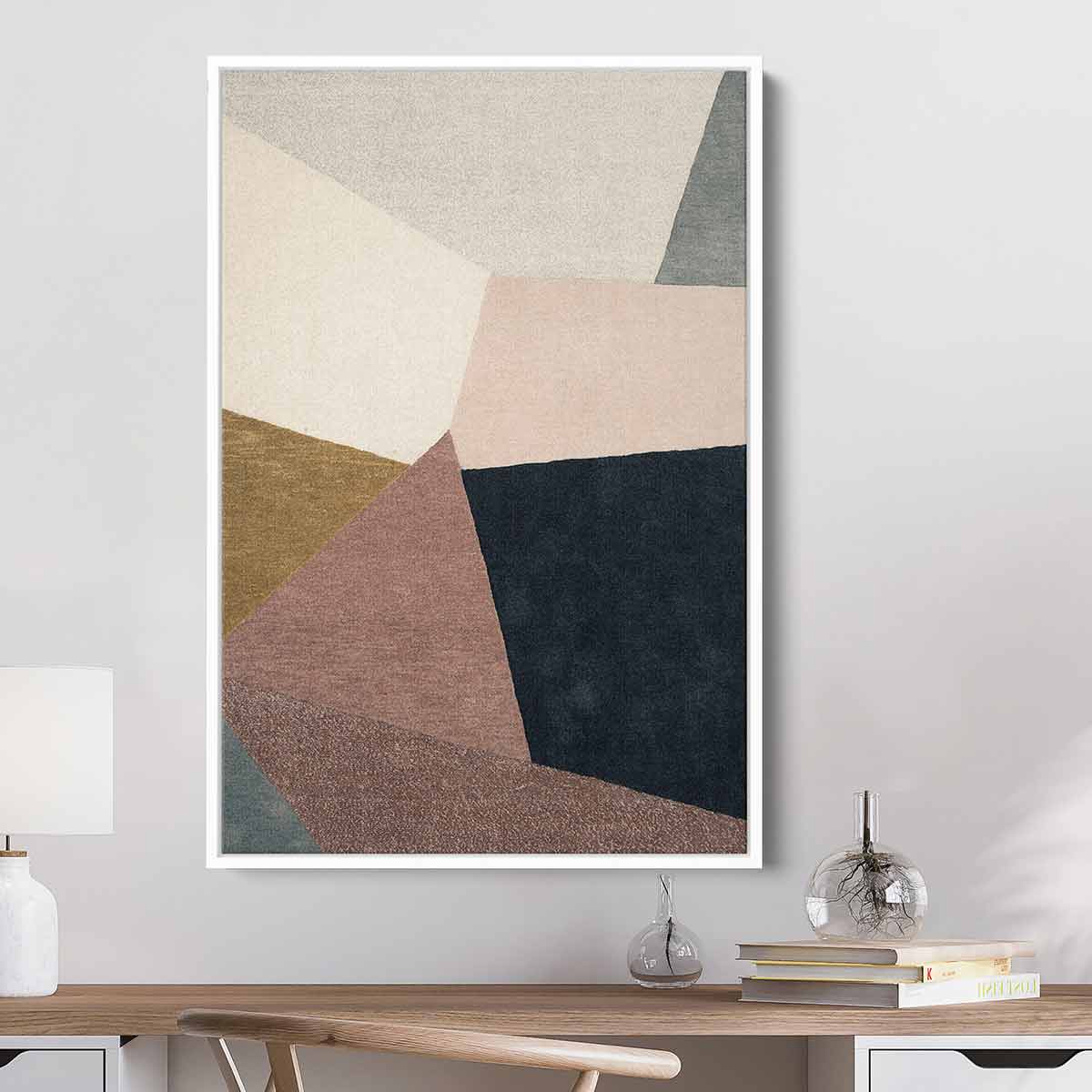 Abstract Brown Wall Art Canvas Painting - Modern Home Decor for Living Room, Bedroom & Office | 7802