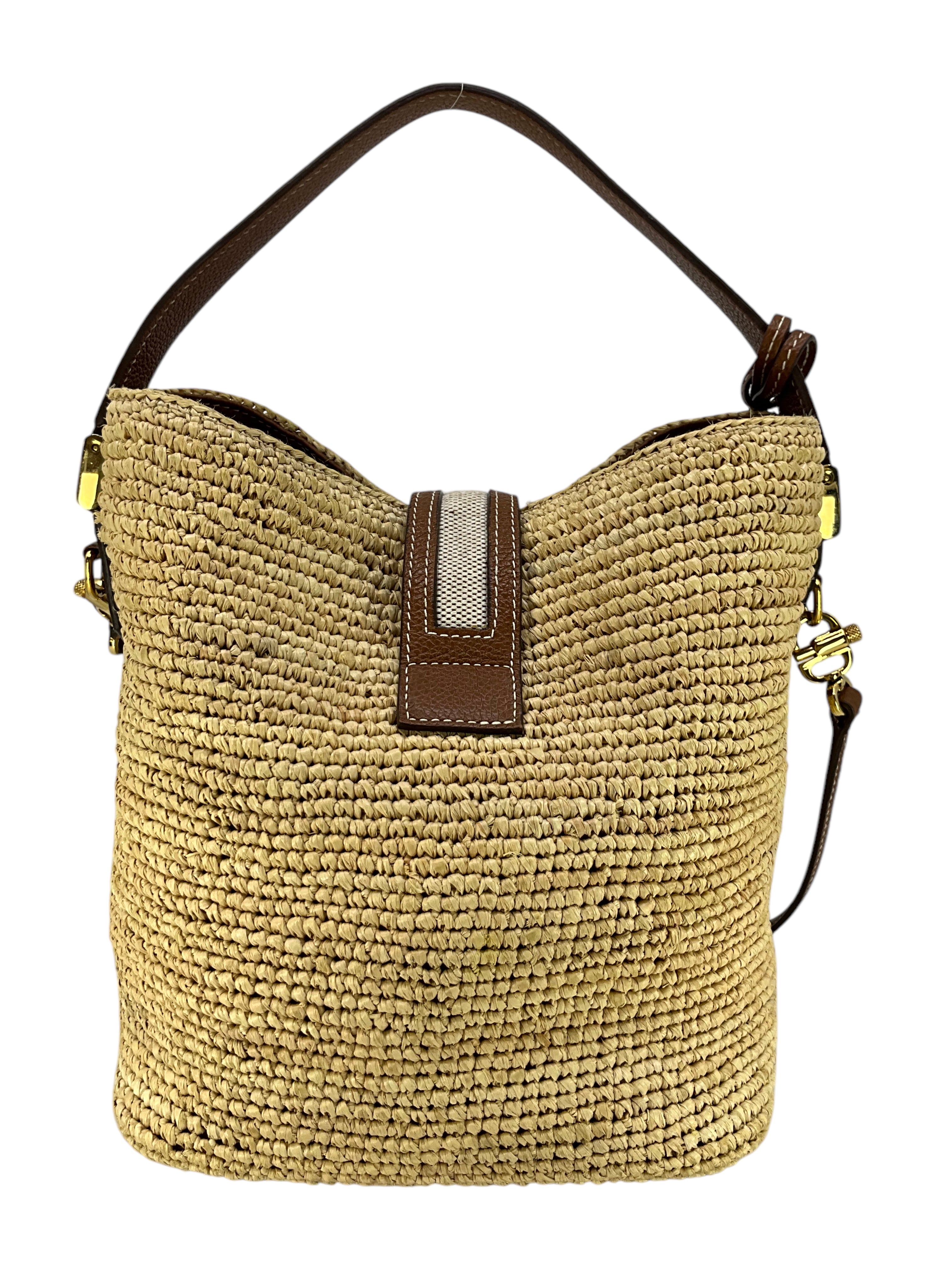 MARK CROSS Murphy Raffia Bag - Stylish Woven Straw Handbag for Women | Perfect for Summer, Beach, Travel & Everyday Use