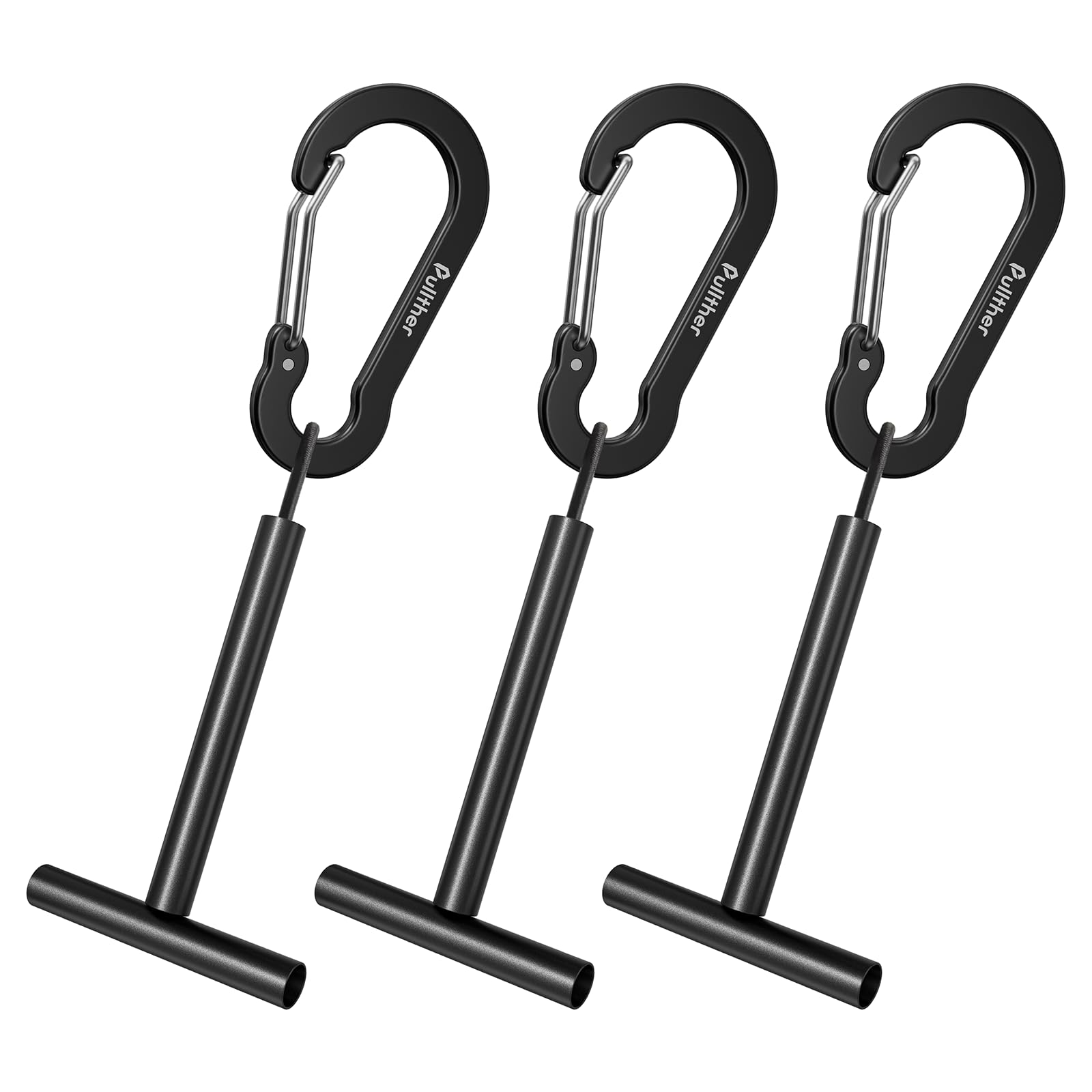 3 Pack Aluminum Fly Fishing Tippet Holder - Durable Leaders & Tippets Dispenser for Fly Fishing Accessories | Perfect for Stream, River & Lake Fishing Trips
