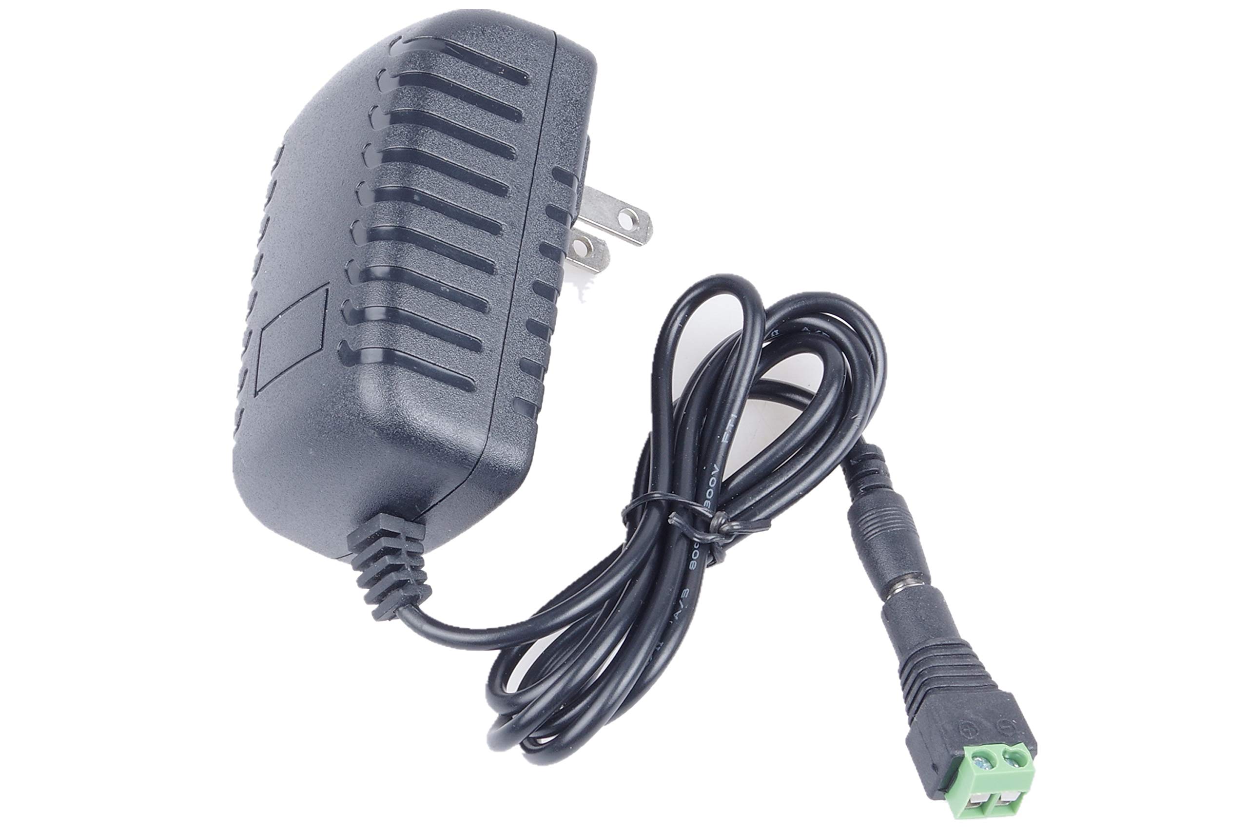 12V 2A Power Adapter - AC 100-240V to DC 12 Volt 2 Amp Converter with 2.1x5.5mm Plug - 24W Switching Power Supply for LED Strip Lights (3528/5050) - Perfect for Home Lighting, DIY Projects & Electronics - US Plug