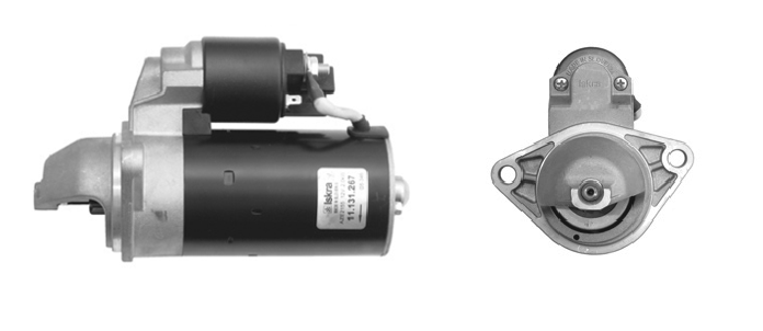 MAHLE Letrika (Iskra) Starter Motor 24VDC 2.5kW - AZE2156 11.131.265 - Heavy Duty Truck & Bus Engine Starter Replacement Part for Reliable Cold Weather Starting
