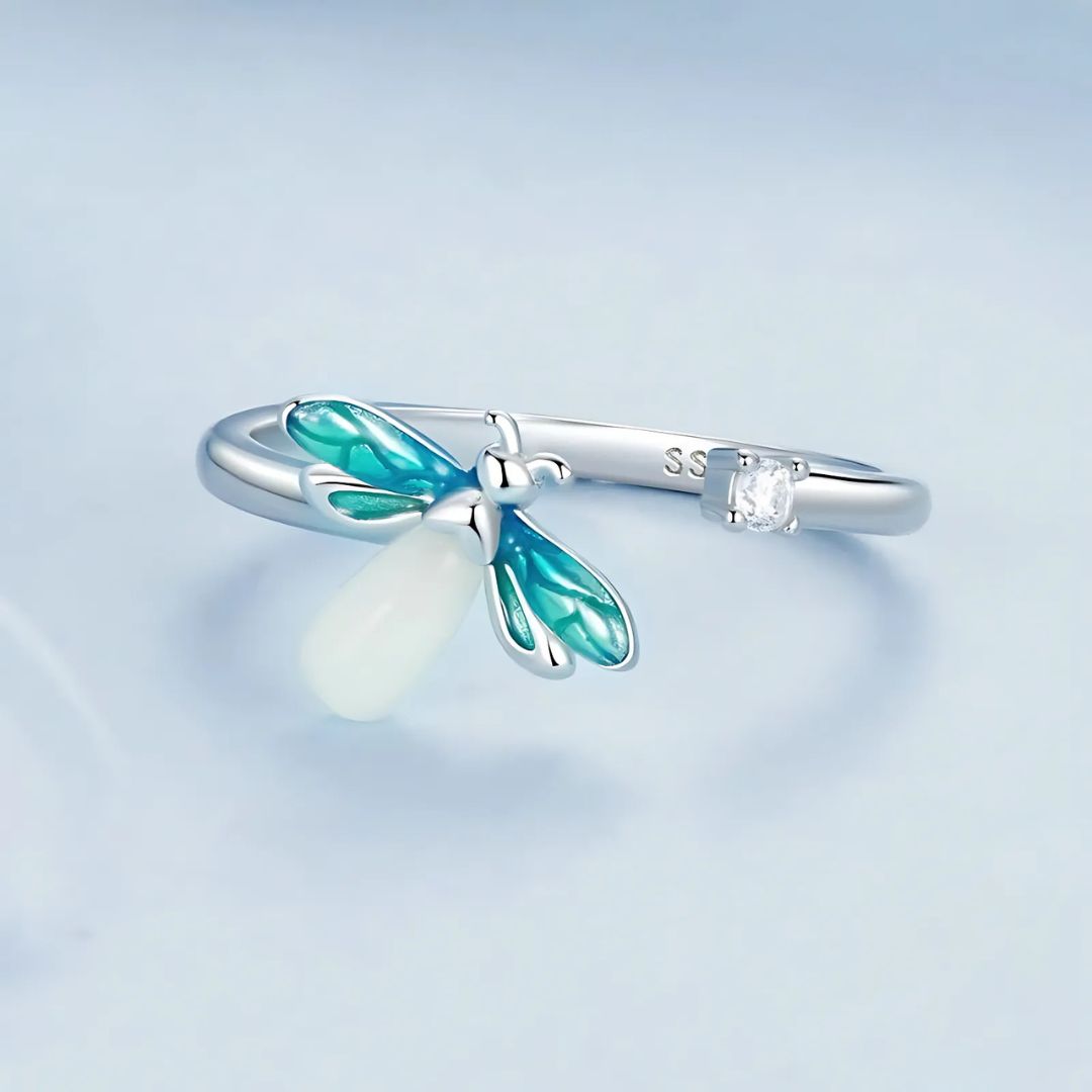 Glow in the Dark Light Up Ring - Firefly LED Fashion Jewelry for Women & Teens | Perfect for Parties, Raves, Concerts & Night Events