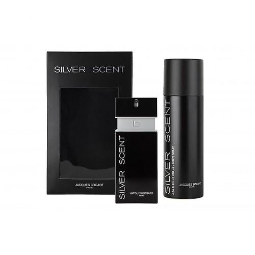 Jacques Bogart Paris Silver Scent 2-Piece Cologne Gift Set for Men - Perfect for Birthday, Anniversary & Valentine's Day Gifts
