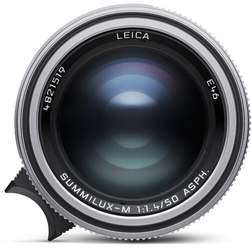 Leica Summilux-M 50mm f/1.4 ASPH Silver Lens - Premium Fast Aperture Prime for M-Mount Cameras - Perfect for Low Light Photography, Portraits & Street Shooting