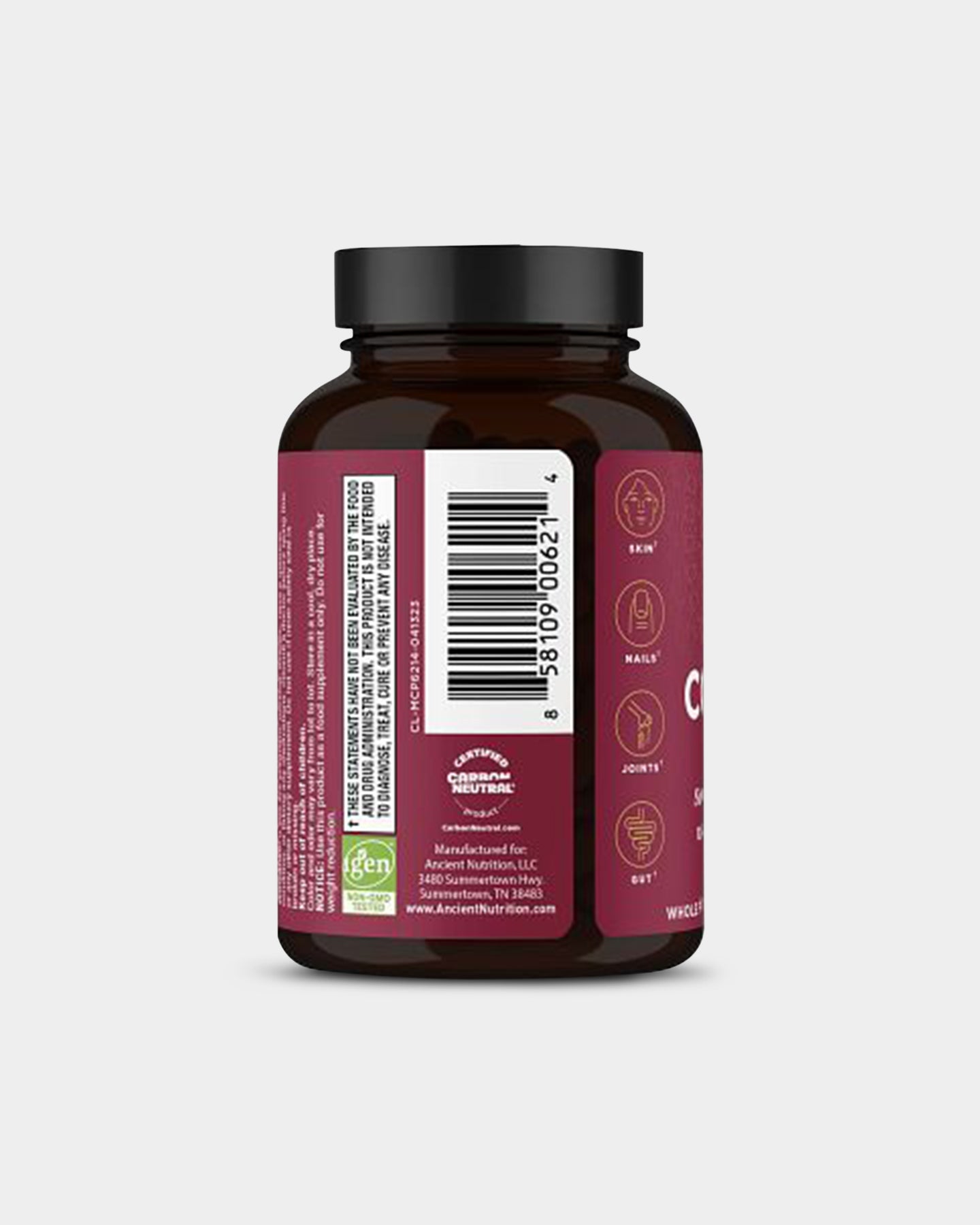 Ancient Nutrition Multi Collagen Protein Capsules - Supports Skin, Hair, Nails & Joint Health - Grass-Fed, Non-GMO Collagen Supplement for Women & Men - Perfect for Daily Wellness & Anti-Aging Routine