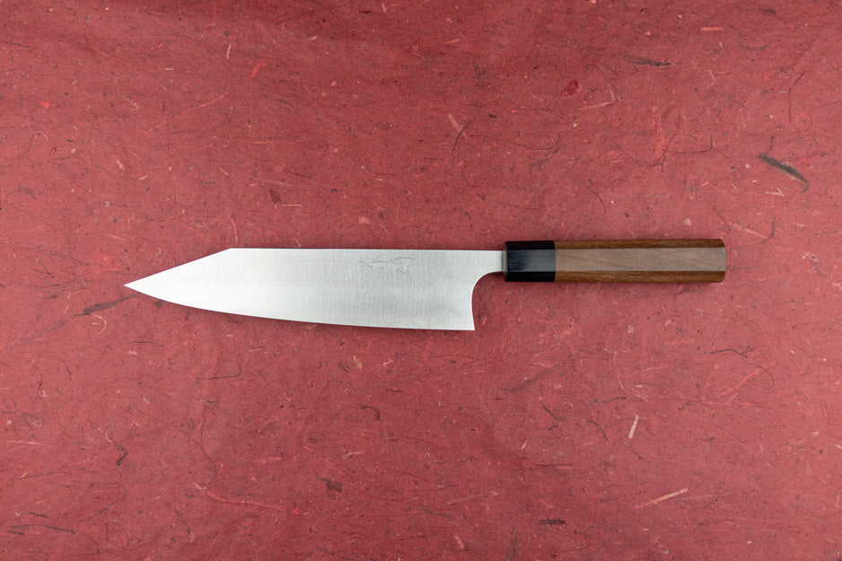 Premium Shibata Koutetsu R2 Migaki Japanese Chef Knife 195mm - High Carbon Stainless Steel Gyuto for Professional Chefs & Home Cooking, Perfect for Slicing, Dicing & Meat Cutting