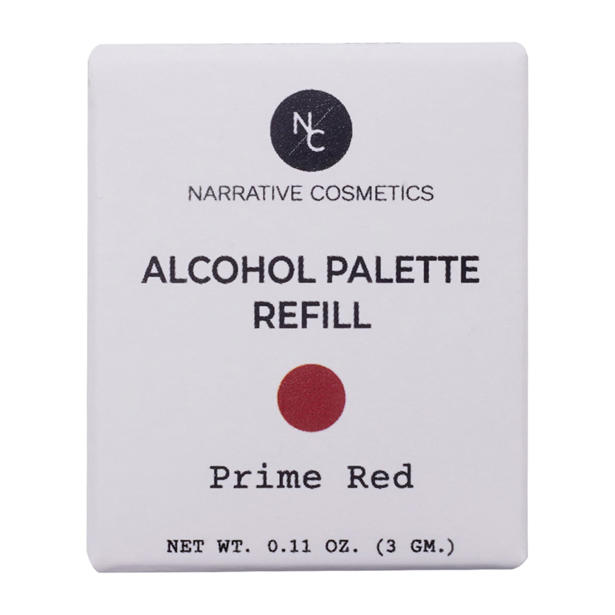 Narrative Cosmetics Alcohol Palette Refill Pans - Professional FX Makeup Colors for Special Effects, Halloween & Theater - High Pigment Alcohol-Based Makeup for Face & Body Art