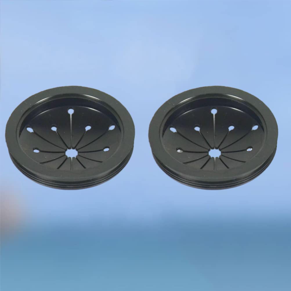 2-Pack Garbage Disposal Guard Replacement - Stainless Steel Sink Drain Protector for Food Waste Disposer, Fits Most Models - Perfect for Kitchen Sink Maintenance & Preventing Clogs