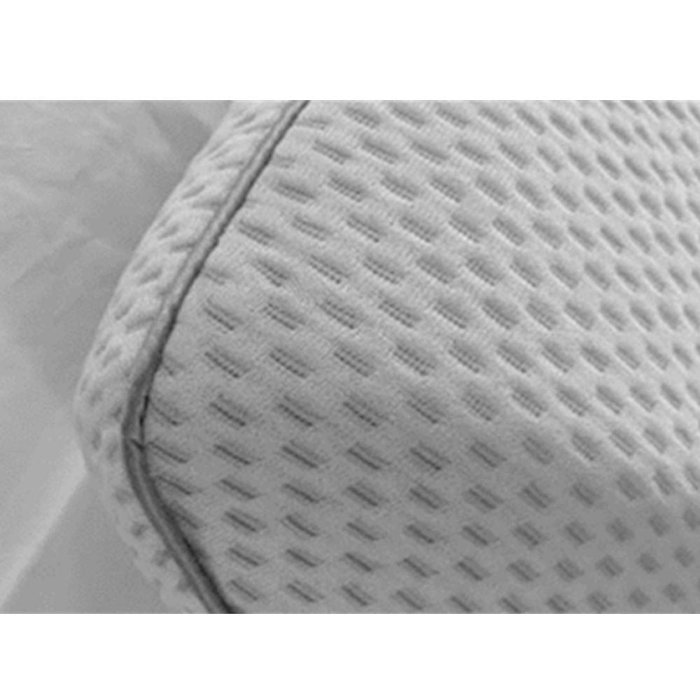 John Cotton Charcoal Infused Memory Foam Pillow for Neck Pain Relief - Cooling & Orthopedic Support for Side, Back & Stomach Sleepers - Queen Size Bed Pillow for Hot Sleepers & Allergy Sufferers