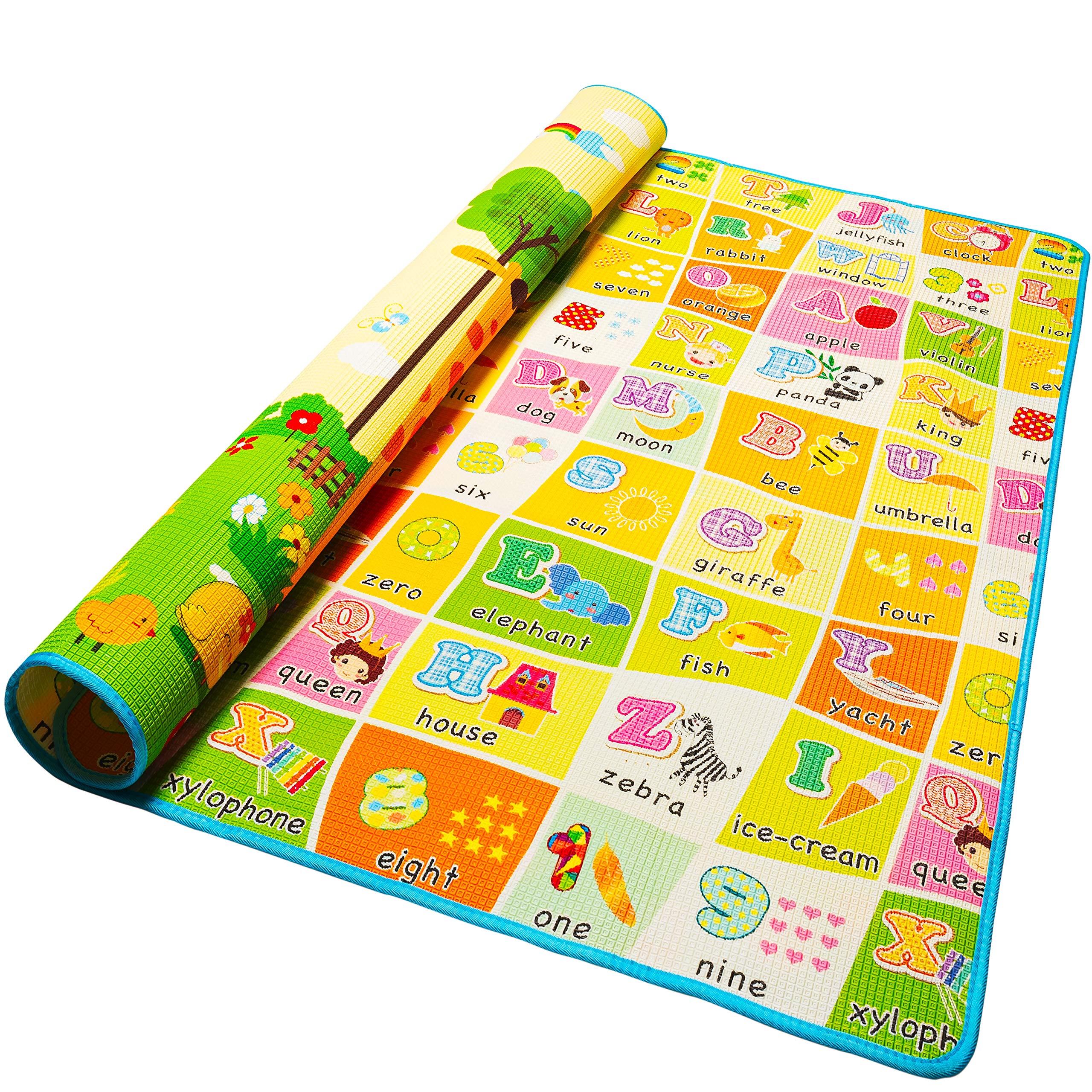 Alea Baby Foldable Soft Play Mat for Kids - Non-Toxic Baby Crawling Mat 67