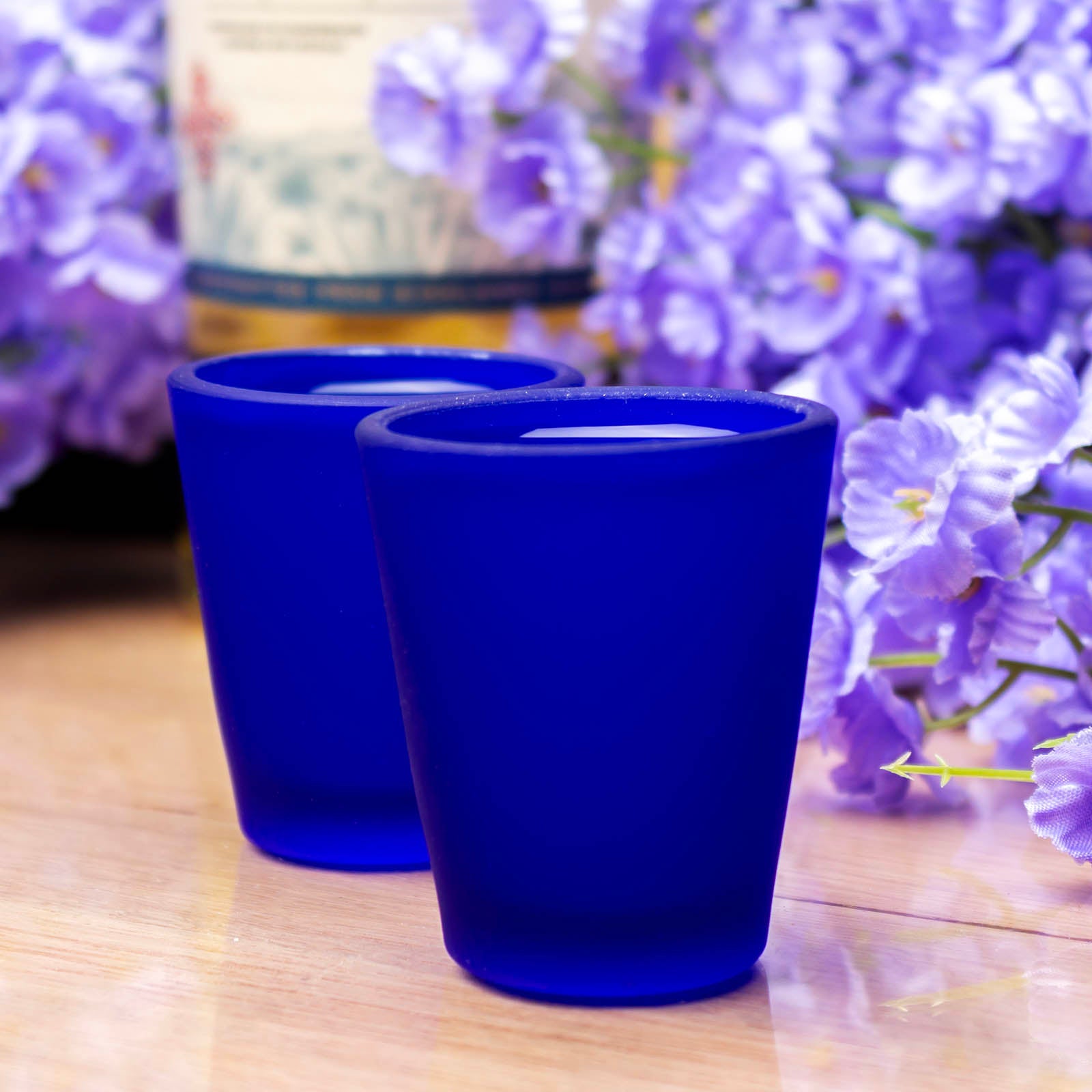 BarConic® 1.75 oz Dark Blue Shot Glass - Premium Barware for Cocktails, Whiskey & Tequila - Perfect for Parties, Home Bars & Gifts