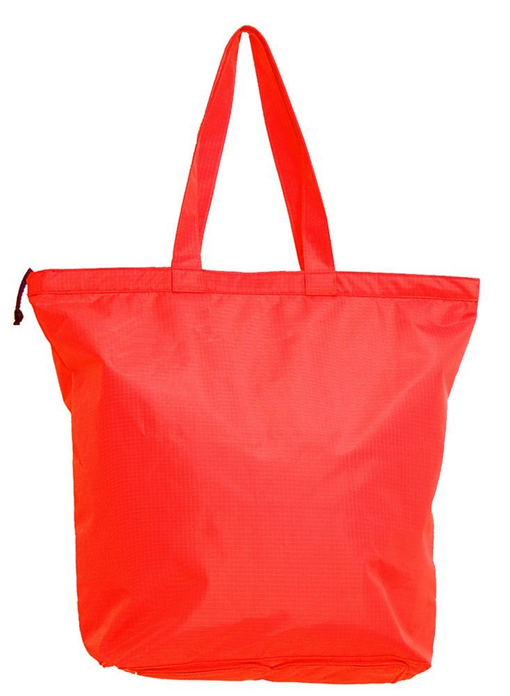Lightweight NECKPACK U-zip Crossbody Bag for Men & Women - Red, Perfect for Travel, Hiking, Cycling & Daily Commute