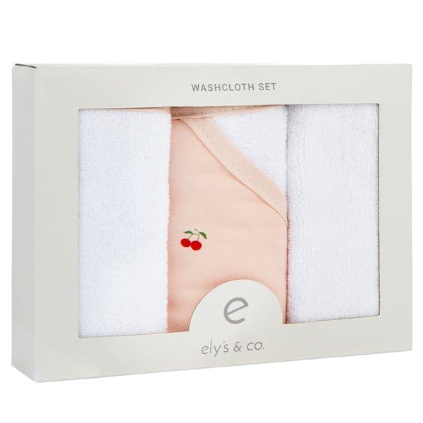 Elys & Co 3 Pack Soft Absorbent Washcloths for Face, Body & Baby - Premium Bath Towels for Spa, Gym & Travel