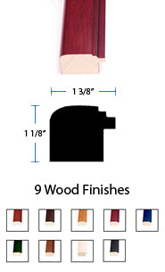 11x14 Wood Picture Frames - Premium Solid Wood Poster Display Frames with Shatterproof Glass (Set of 2) - Perfect for Home Decor, Office Art Display & Photo Gallery Wall