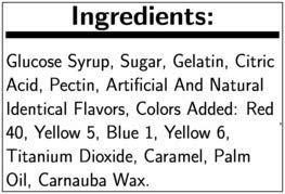 Efrutti Pizza Gummy Candy - 0.55oz (384 Count Bulk Pack) | Fun Party Snacks, Movie Night Treats & Office Dessert for Kids & Adults