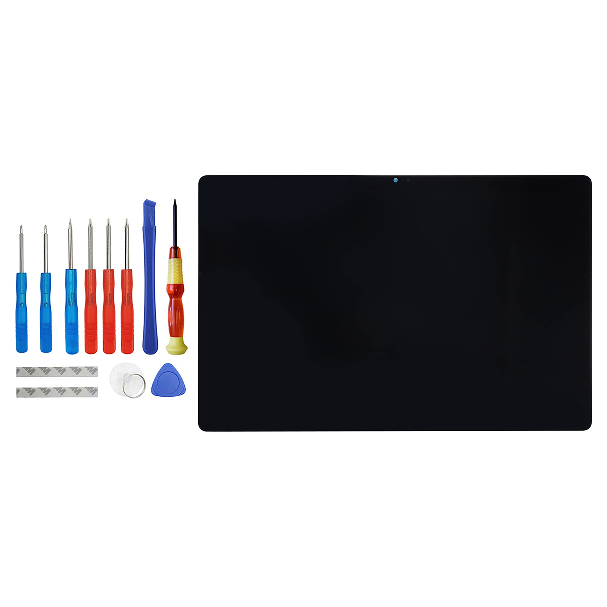 Samsung Galaxy Tab A7 10.4 SM-T500 SM-T505 Replacement Screen with Repair Tool Kit - Black | LCD Touch Screen Digitizer for Home & Office Tablet Repair