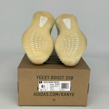 Adidas Yeezy Boost 350 V2 Cream White Sneakers - Men's Size 6.5 (CP9366) | Comfortable Running Shoes & Casual Streetwear for Everyday Wear