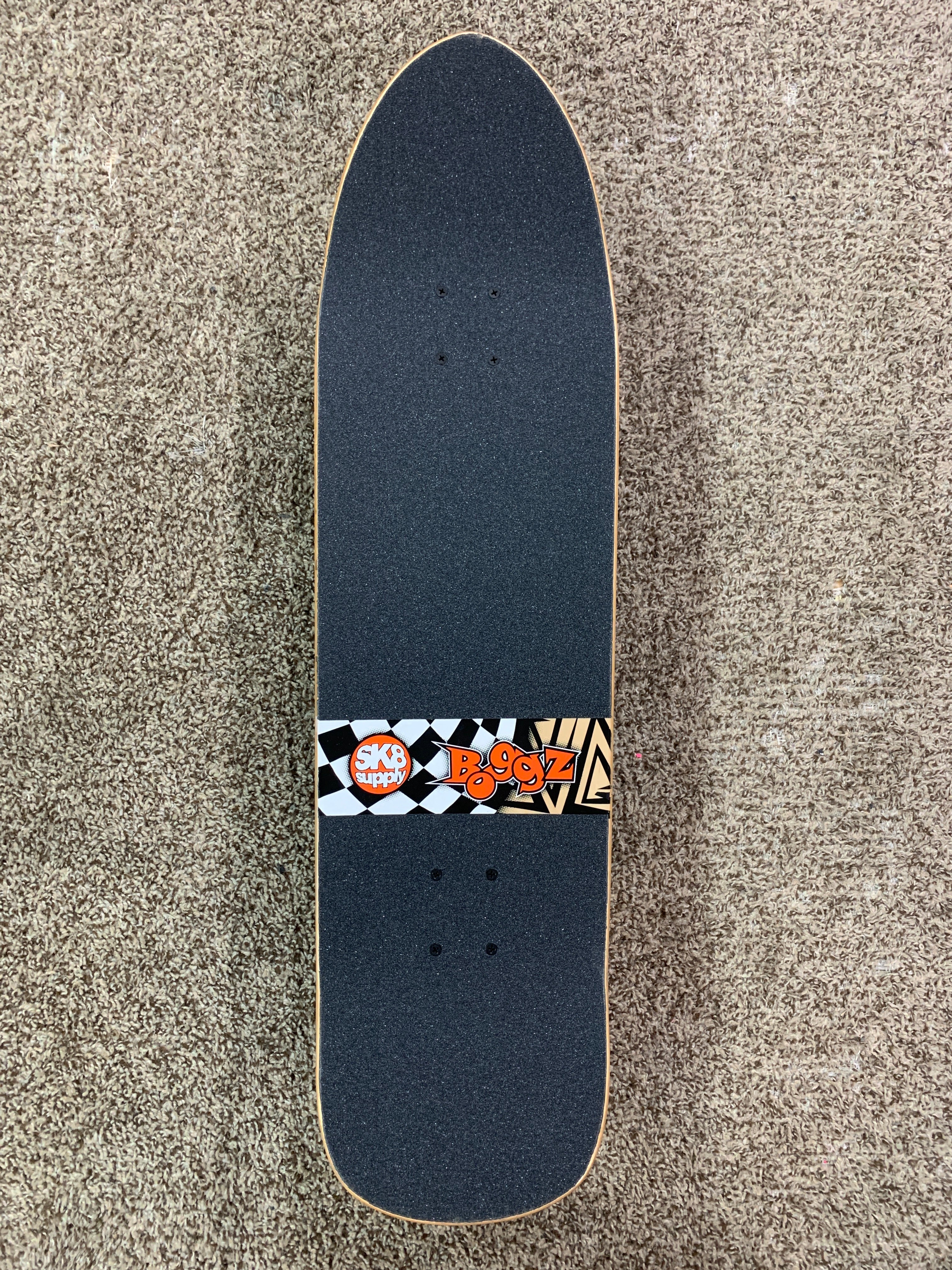 SK8supply Boggz Big Boy Bowl Bomber Complete Skateboard for Adults - Perfect for Street Skating, Park Riding & Bowl Carving