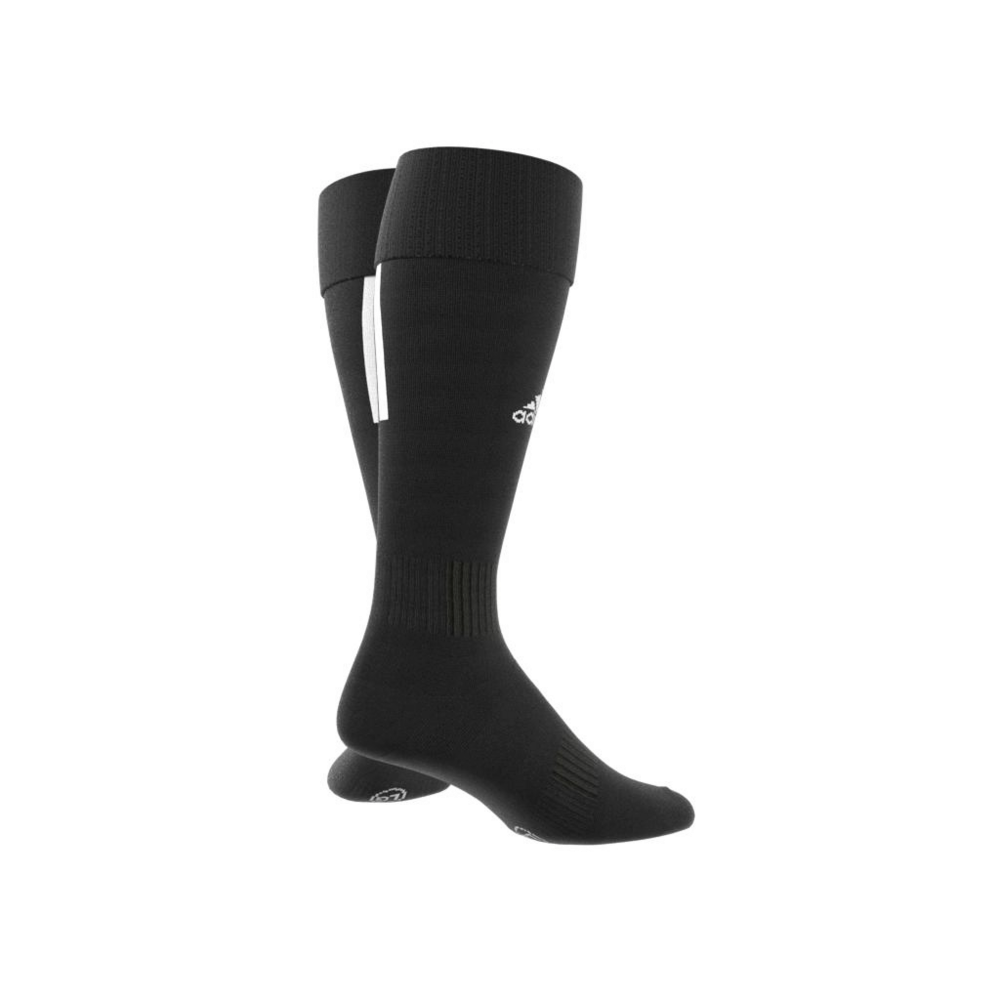 Adidas Santos 18 Soccer Socks - Black & White Football Crew Socks for Men & Women - Perfect for Training, Matches & Sports Performance