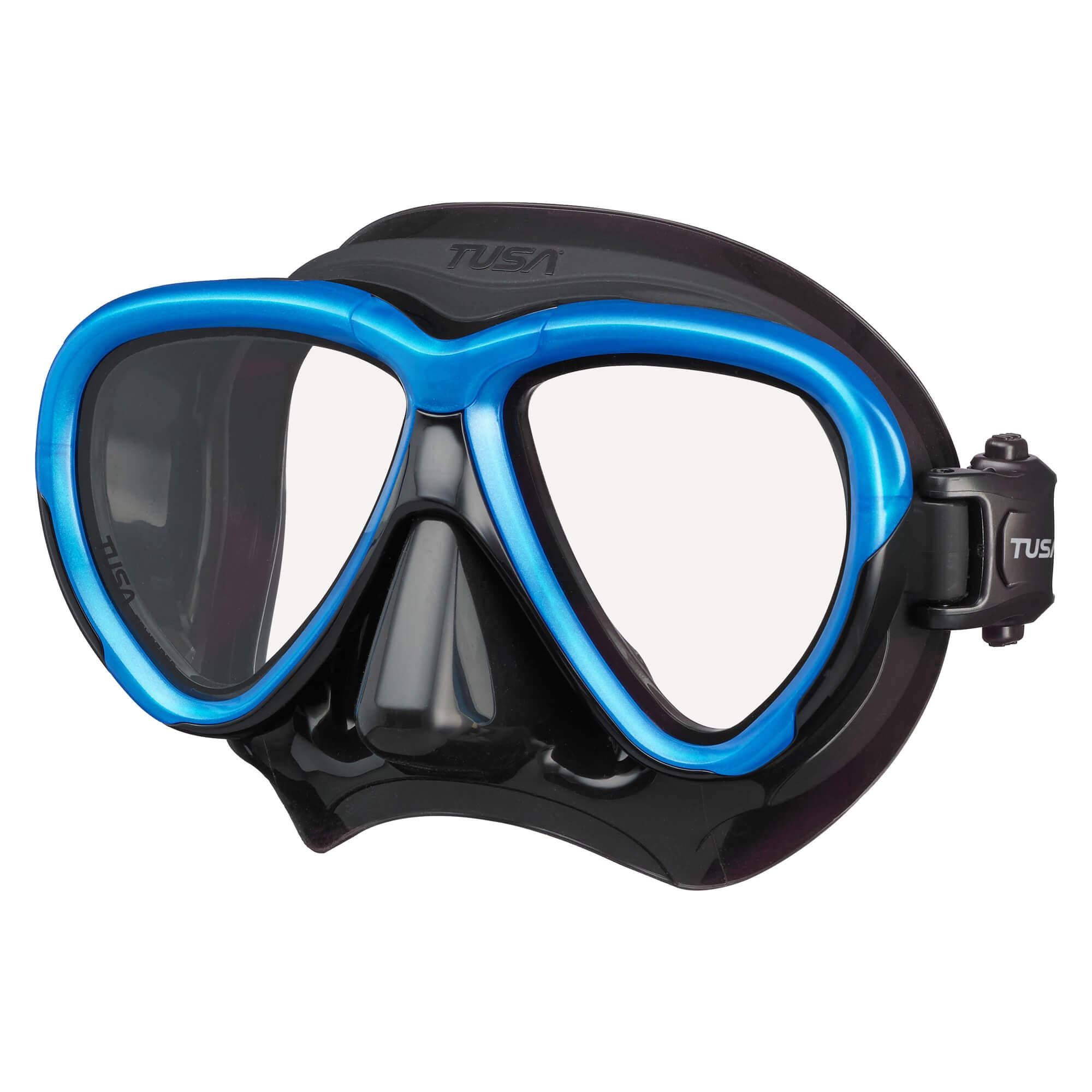 TUSA Intega Scuba Diving Mask - Full Face Snorkel Mask for Adults & Kids - Anti-Fog, Wide View Lens for Clear Underwater Vision - Perfect for Snorkeling, Freediving & Swimming Adventures