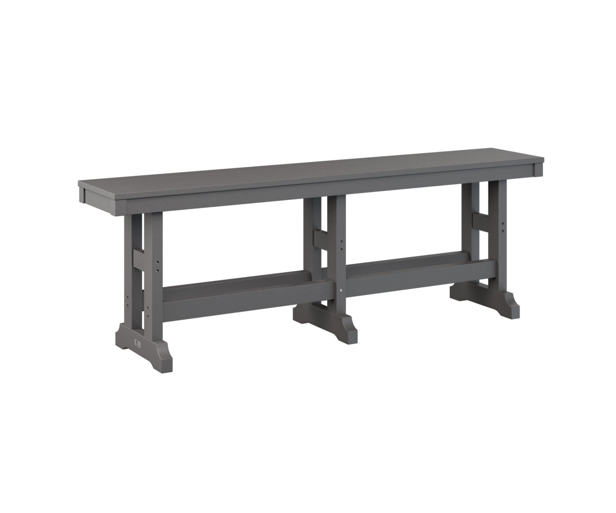 Berlin Gardens Garden Classic 66-Inch Outdoor Counter Height Bench - Perfect for Patio, Deck, Garden & Backyard Dining
