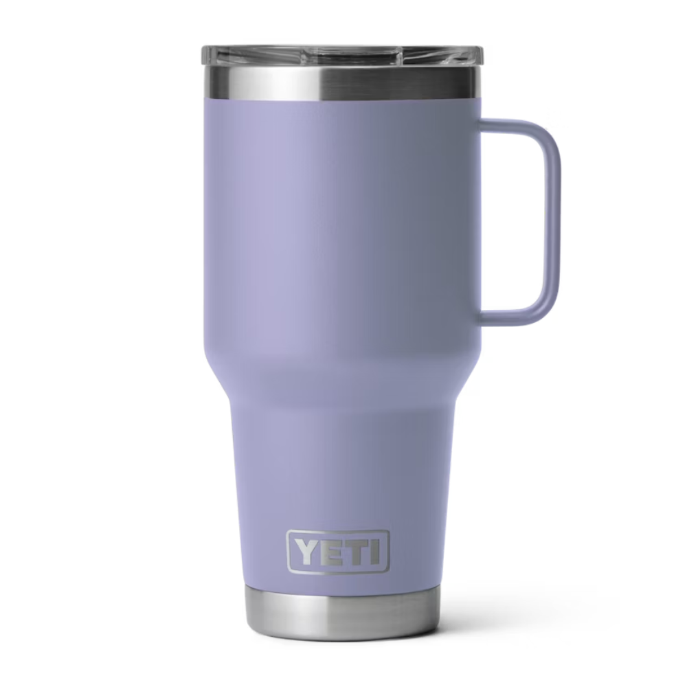 30 oz Rambler Vacuum Insulated Travel Mug with Stronghold™ Lid - Leakproof & Durable for Coffee, Tea & Cold Drinks - Perfect for Commuting, Camping & Outdoor Adventures