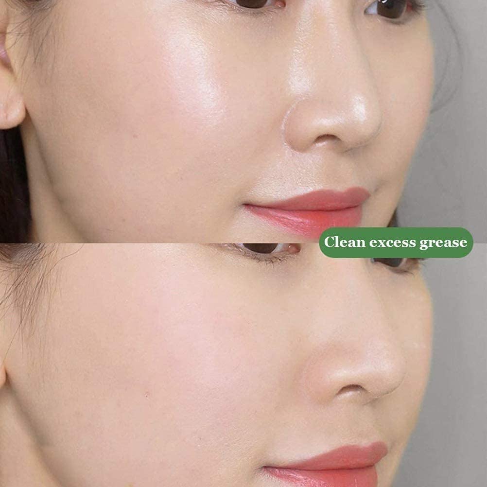 Green Tea Cleansing Face Mask Stick - Blackhead Remover, Oil Control & Pore Minimizer for Acne-Prone Skin - Anti-Aging & Moisturizing Treatment (40g) - Perfect for Daily Skincare Routine & Travel-Friendly Beauty Essential