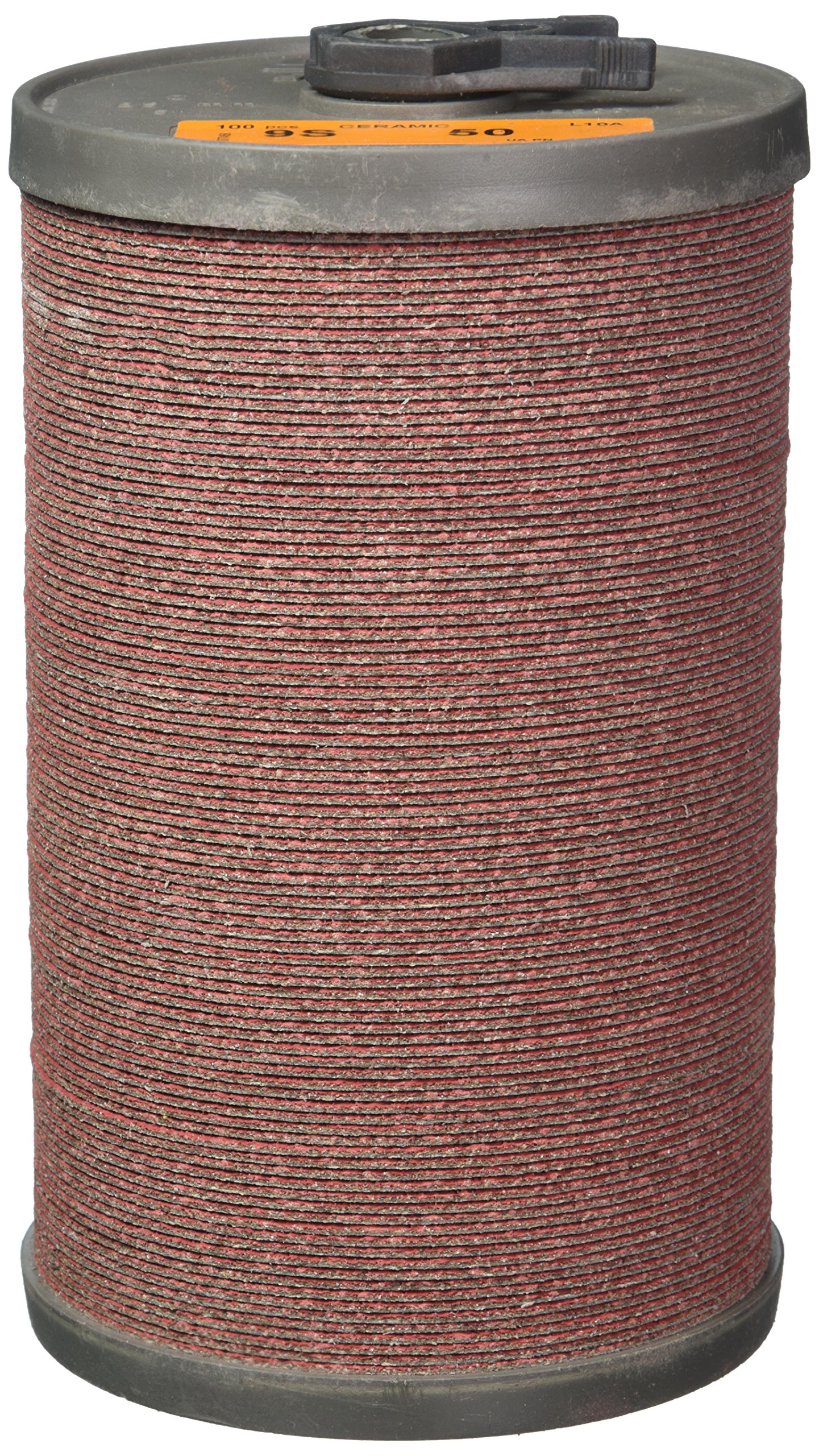 9S 5 X 7/8 Inch 50X Bulk Sanding Discs - Pack of 100 | Premium Abrasive Discs for Woodworking, Metal Polishing & Surface Preparation | Perfect for Orbital Sanders & DIY Projects