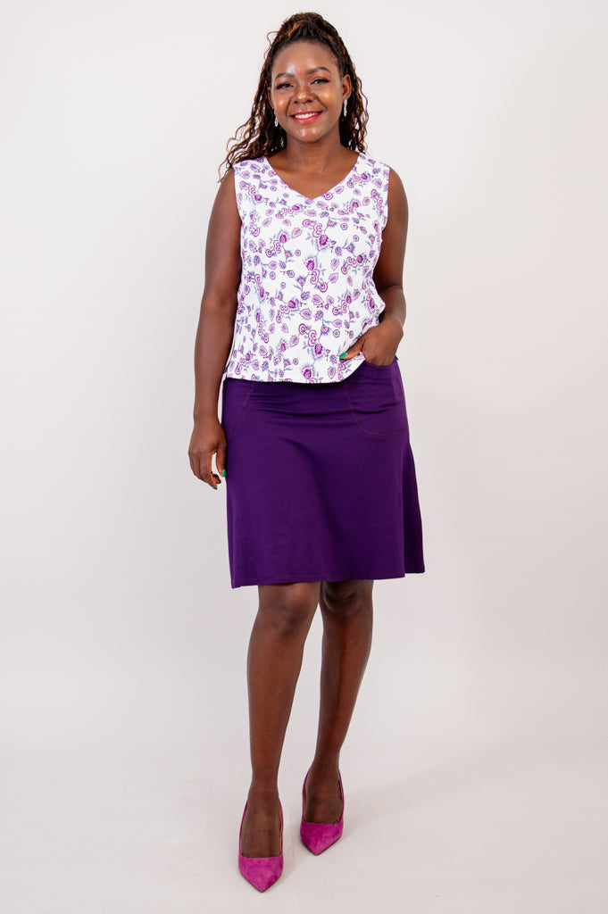 Havana Tank Top - Soft Linen & Bamboo Blend - Women's Casual Summer Tops - Perfect for Beach Vacations & Weekend Outings