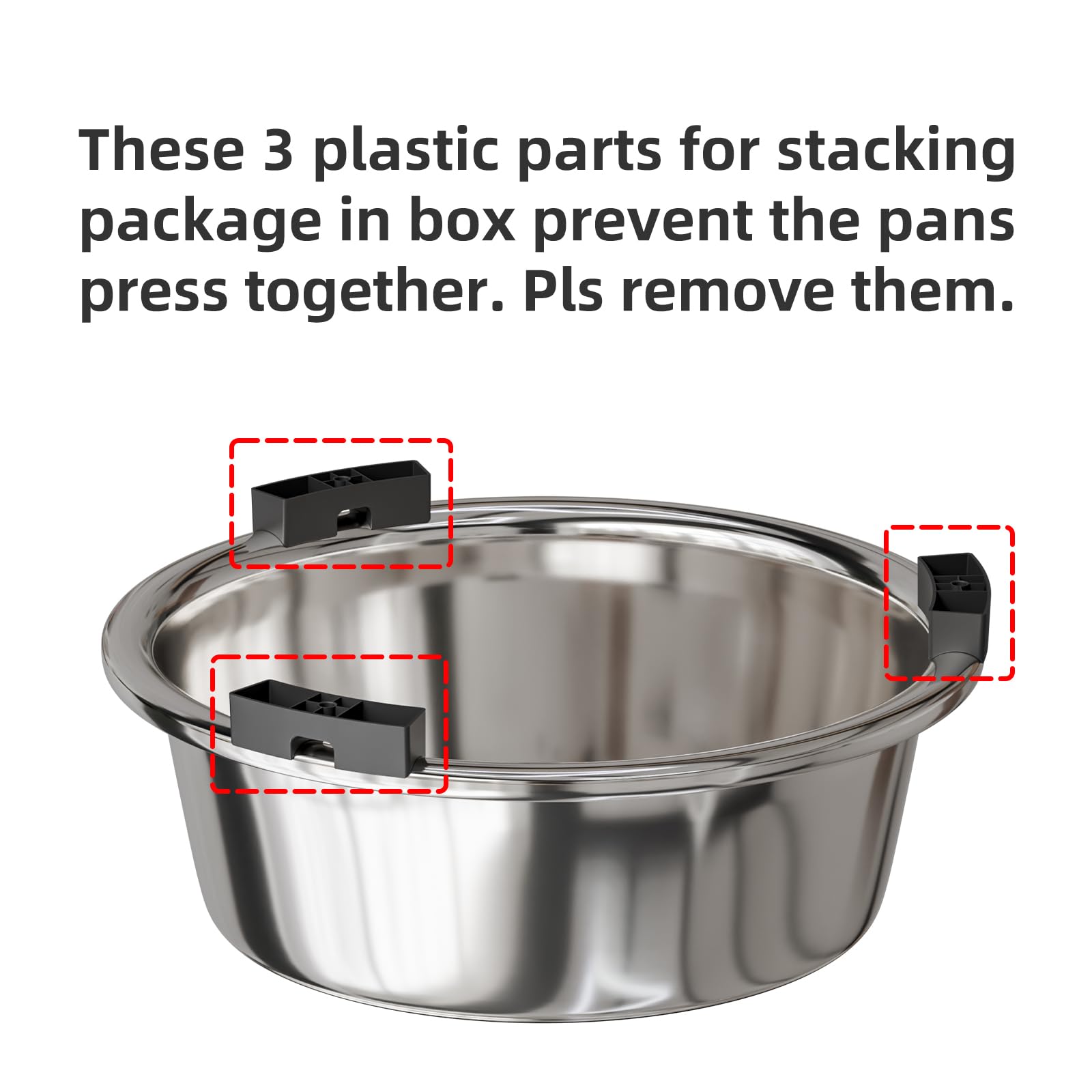 Premium Stainless Steel Cat Litter Box with Lid - Round High-Sided Design, Extra Large & Easy-to-Clean Metal Litter Pan for Indoor Cats - Perfect for Small Spaces & Odor Control