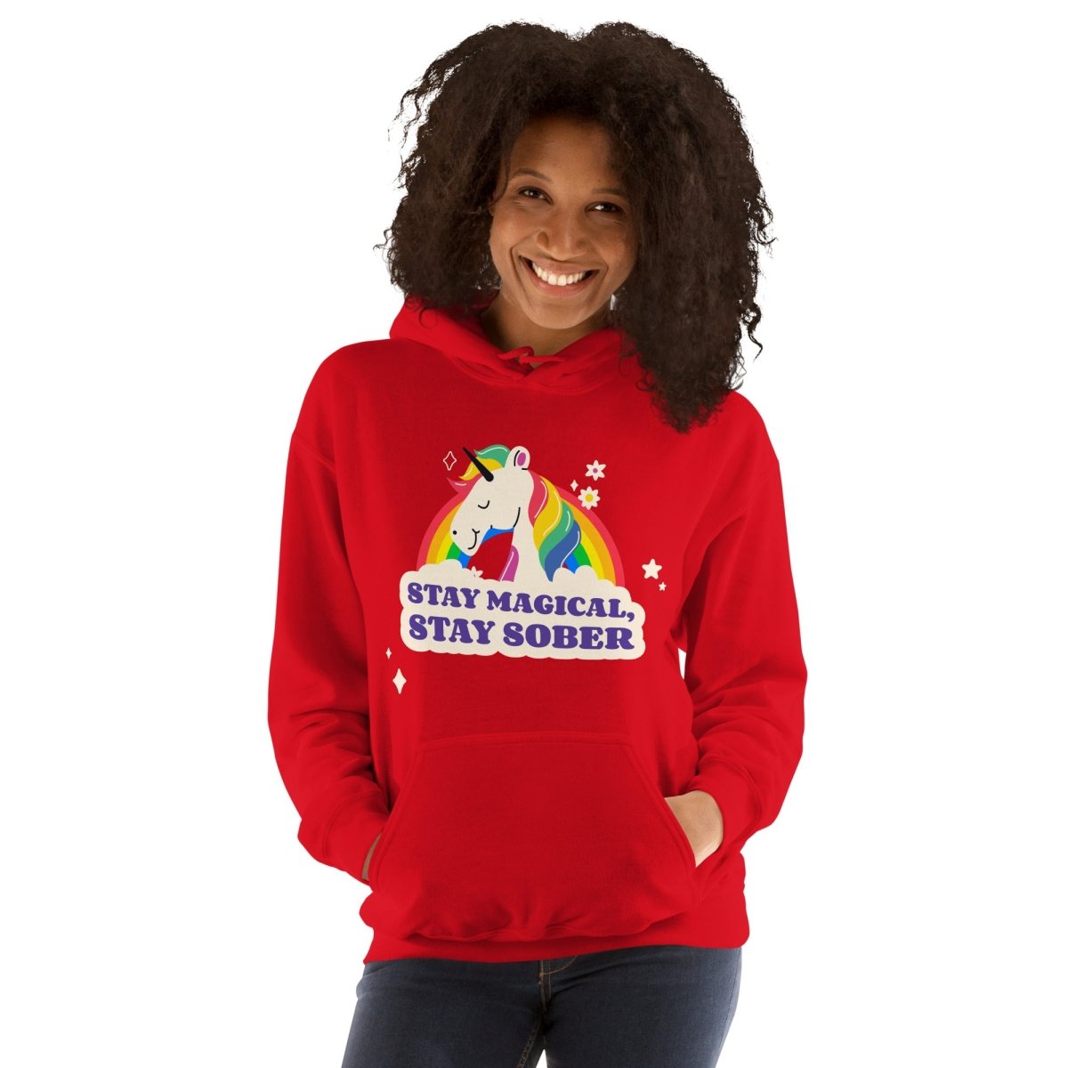 Magical Sobriety Unisex Hoodie - Comfortable & Stylish Pullover Sweatshirt for Men & Women | Perfect for Casual Wear, Gym, and Outdoor Activities