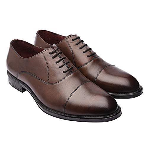 Cap Toe- Brandy