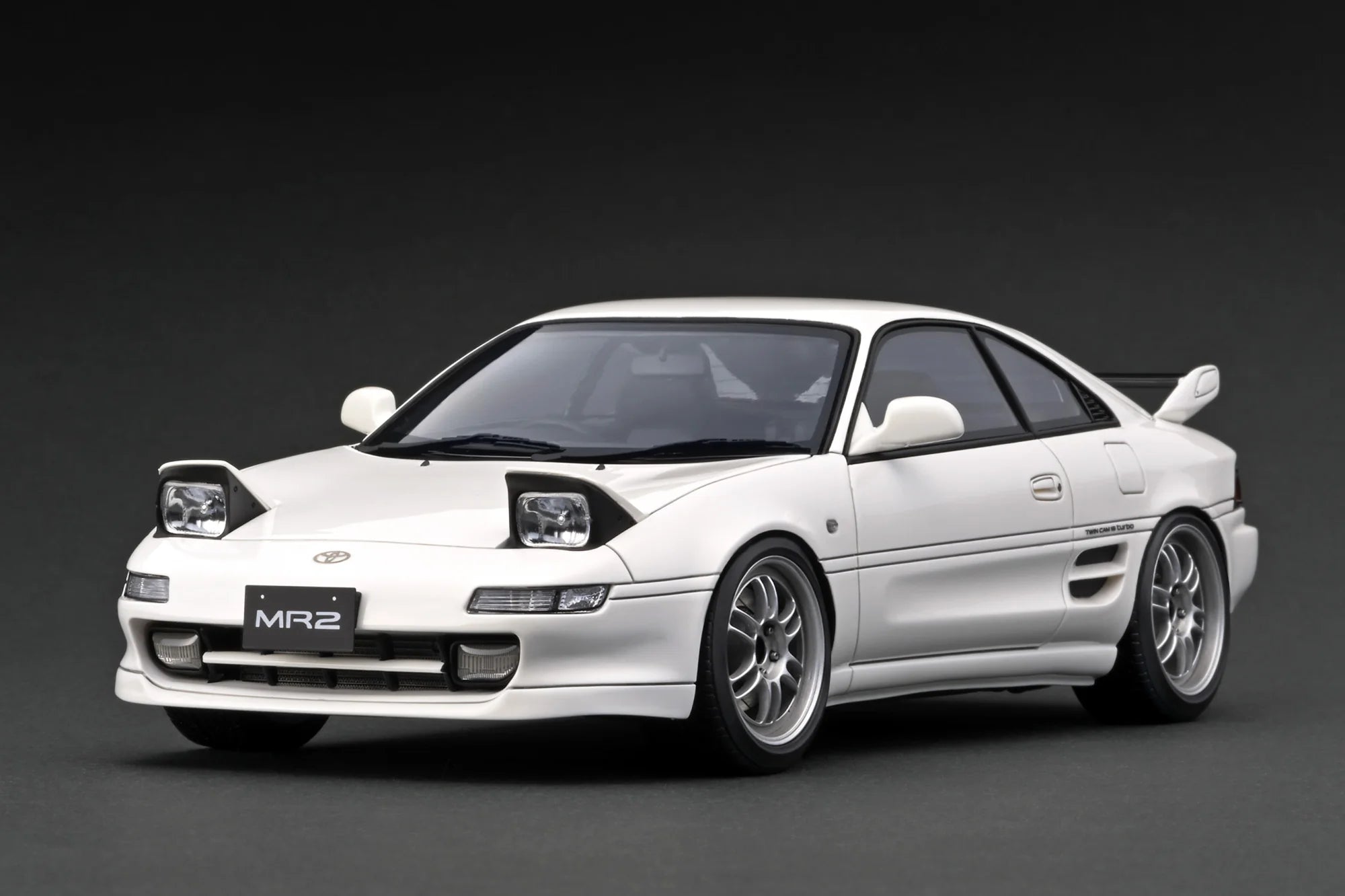 1:18 Scale Toyota MR2 (SW20) White Diecast Model Car - Collectible Toy for Car Enthusiasts, Perfect for Display, Gifts, and Racing Fans