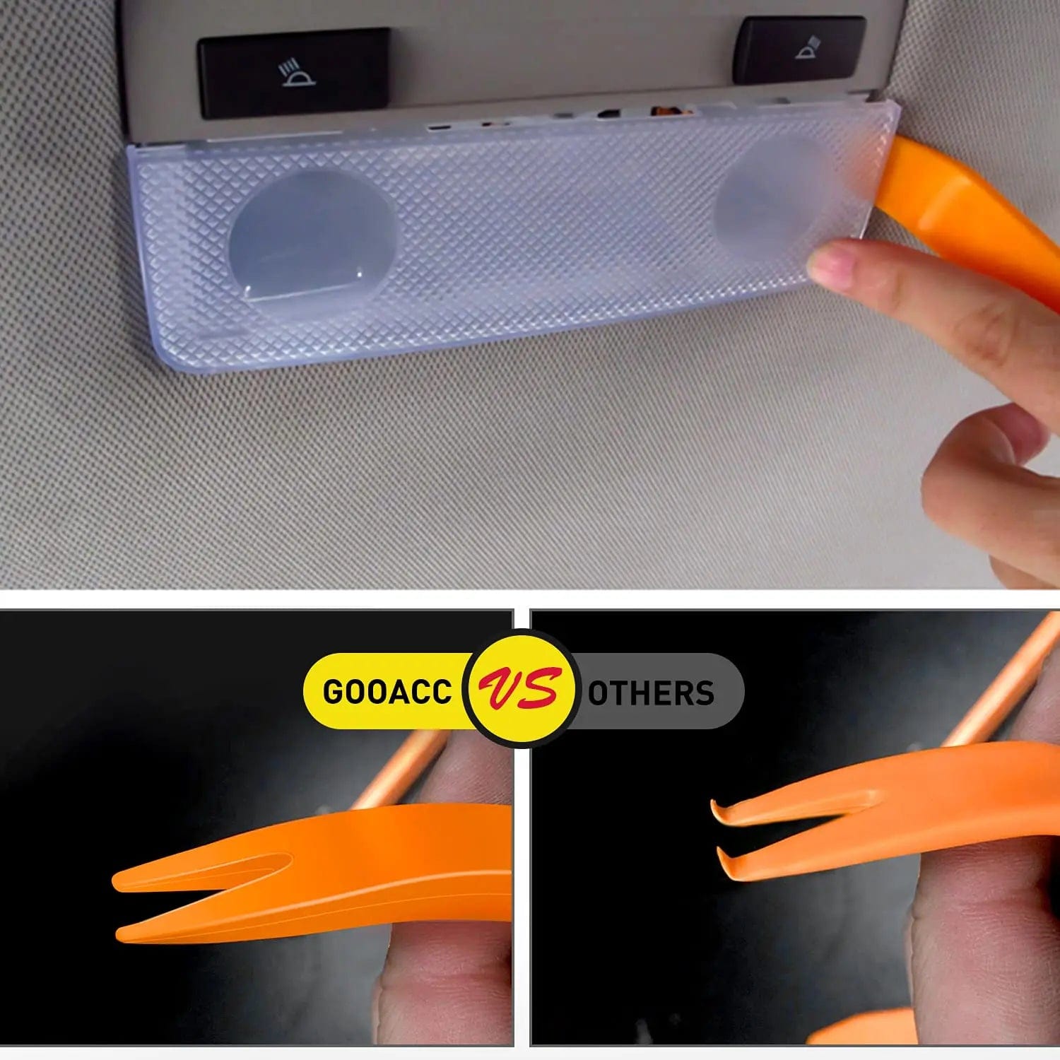 725 Pcs Car Push Retainer Clips Kit - Universal Fit for Toyota, GM, Ford, Honda, Chevy - Auto Body Fasteners for Bumper, Fender, Trim & Interior Panel Repair